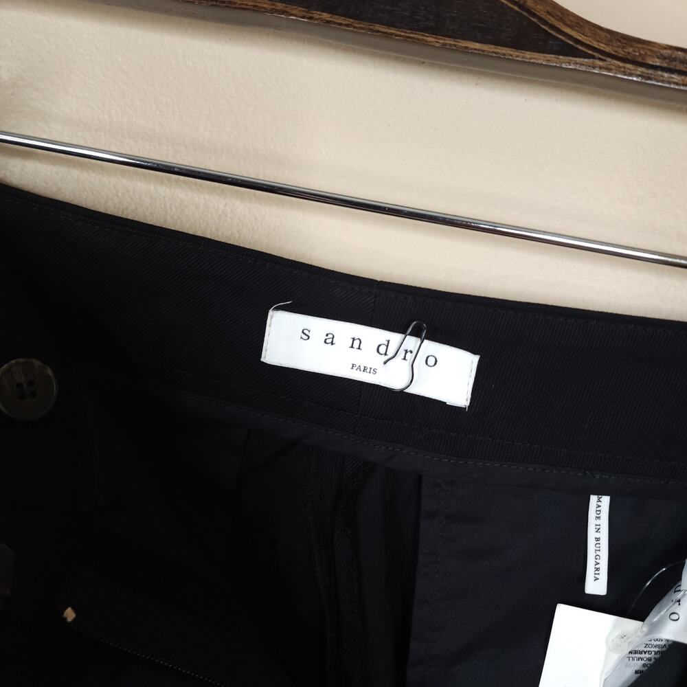 Sandro Women's Trousers in Black Size L - Picture 8 of 11